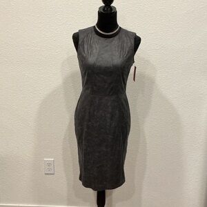 Vince Camuto Charcoal Midi Dress